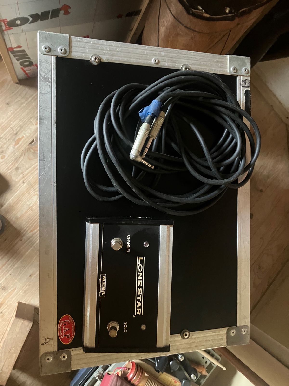 Lone Star footswitch en kabel